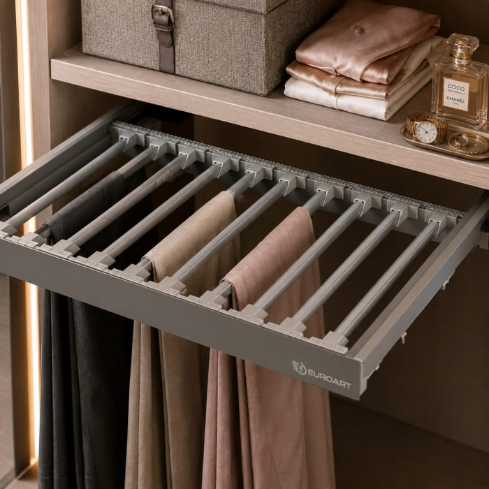 Aluminium Frame Trouser Rack