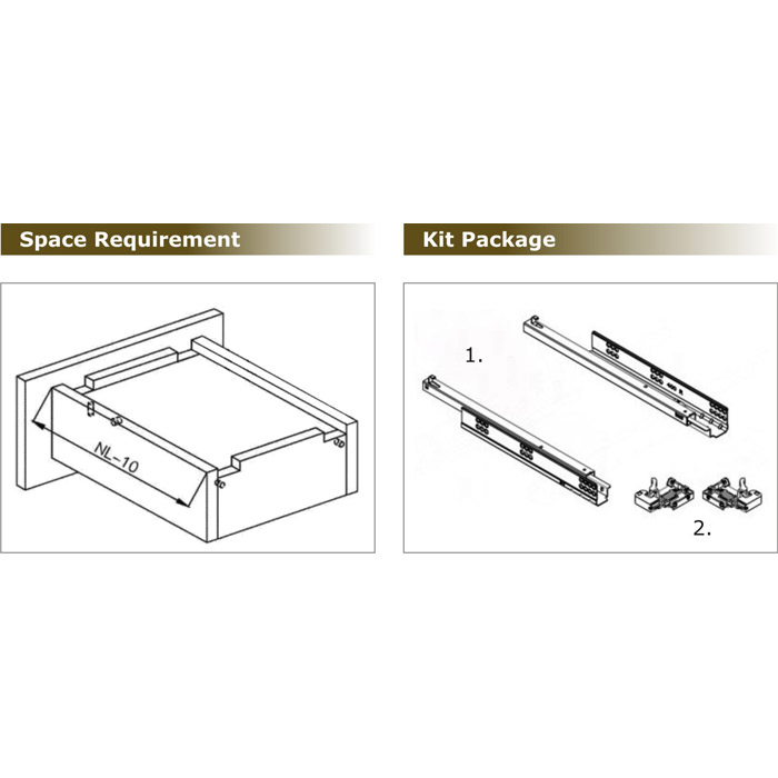 CRSE Runner series - Under mount single extension runners - Image 2