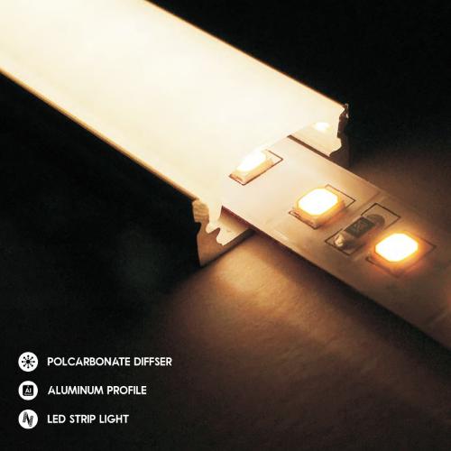 Aluminium Profile for LED Lights